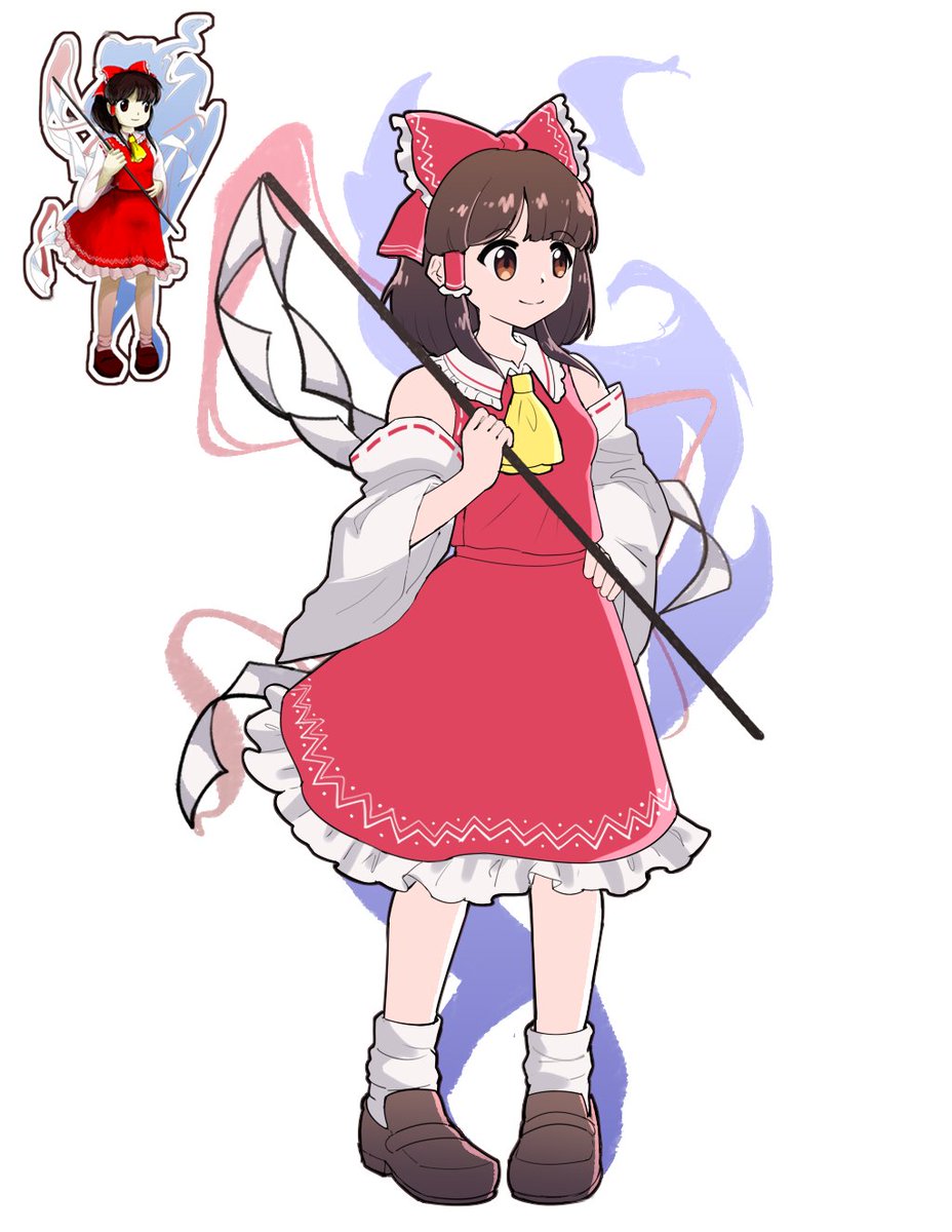 Hakurei Reimu (Double Dealing Character) Rule 34 Image