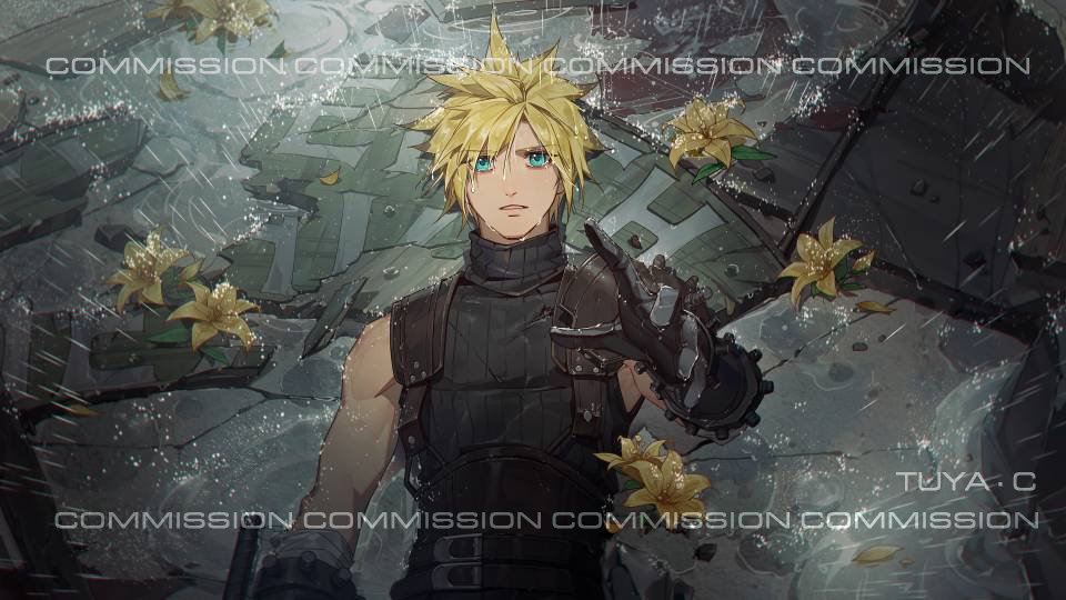 Cloud Strife (Final Fantasy) Rule 34 Image