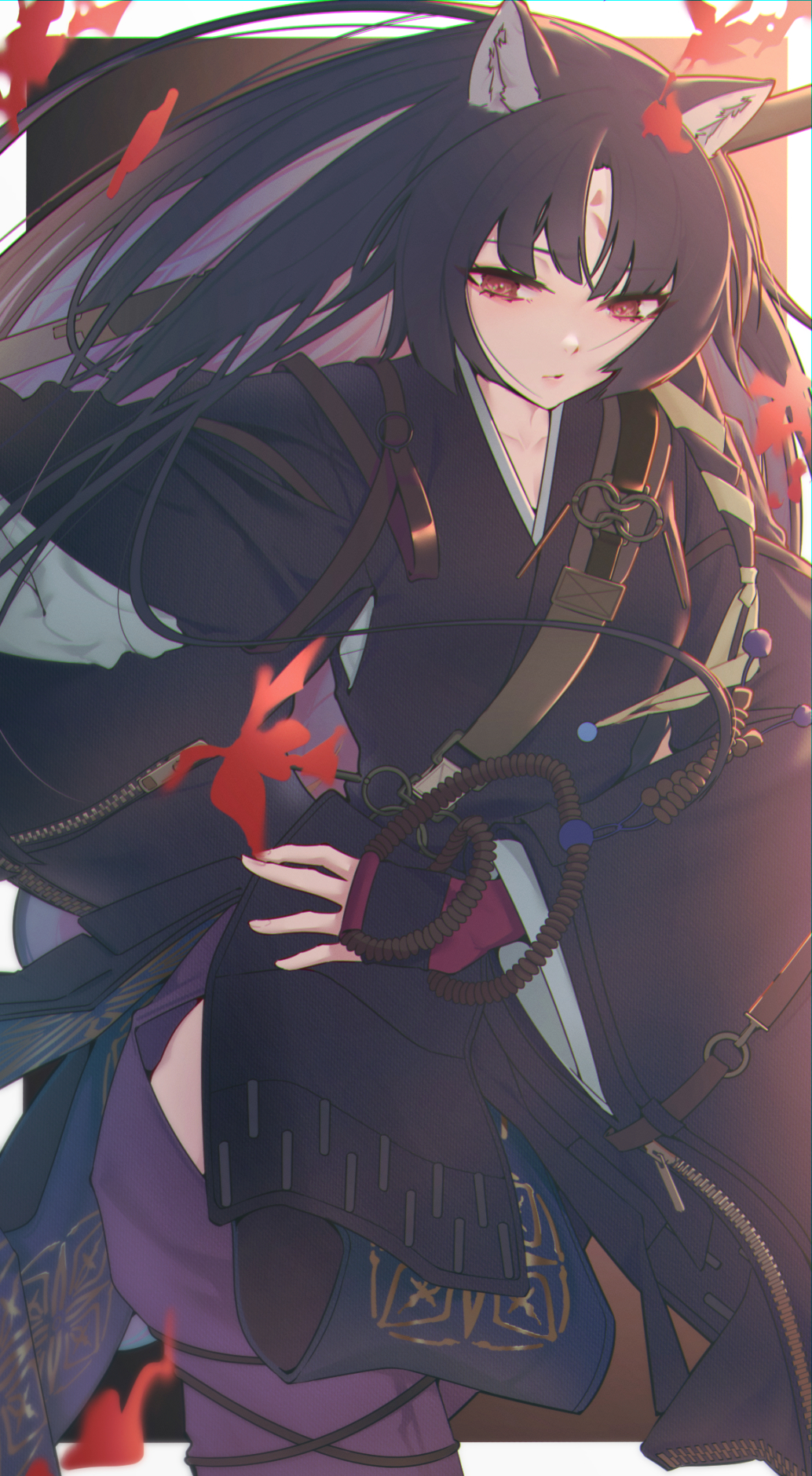 Saga (Arknights) Rule 34 Image