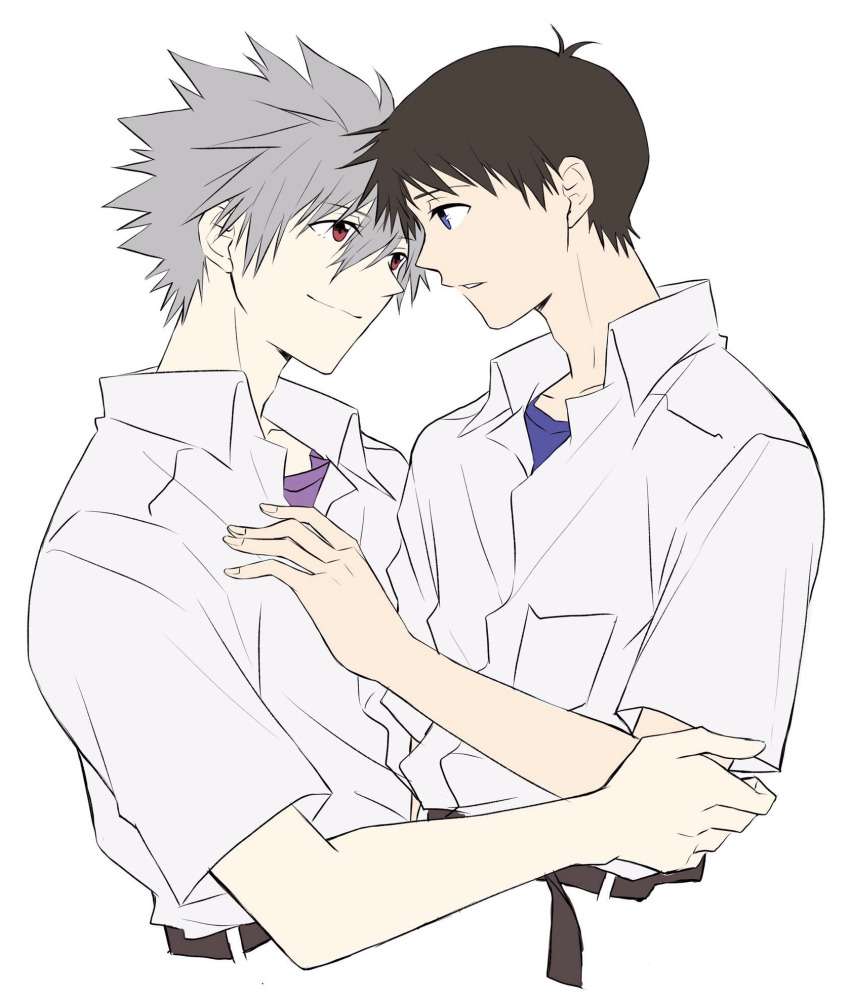 Ikari Shinji (Nagisa Kaworu) Rule 34 Image