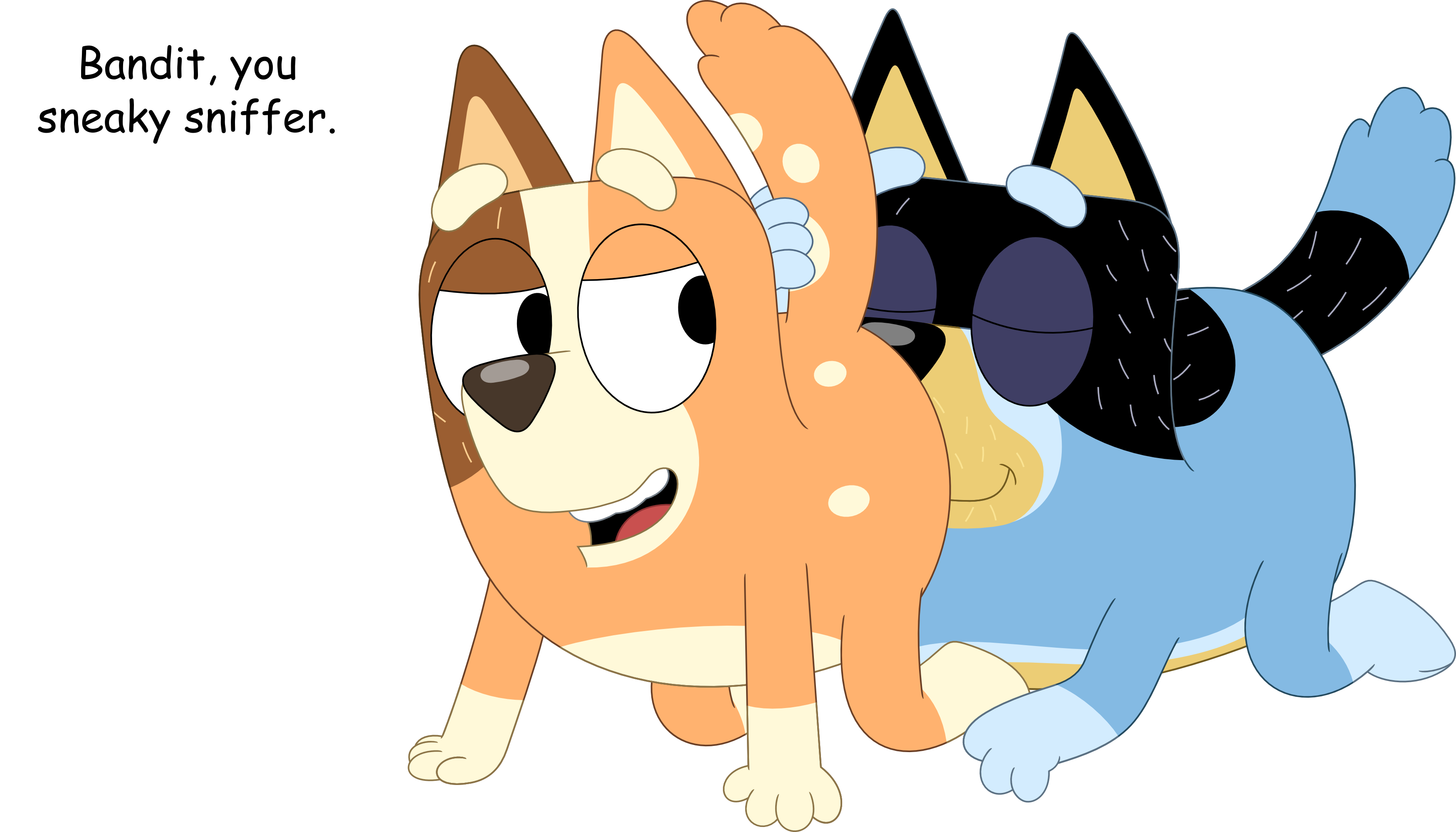 Bandit Heeler (Bluey (Series)) Rule 34 Image