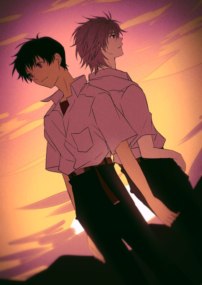 Ikari Shinji (Nagisa Kaworu) Rule 34 Image