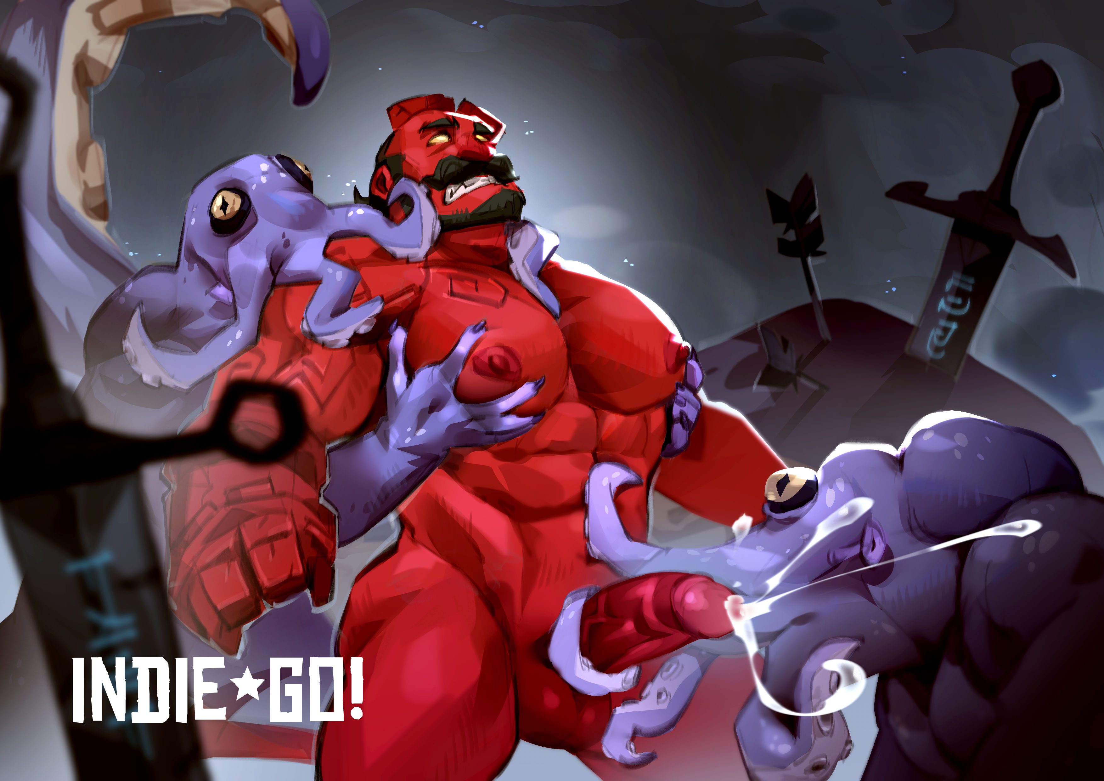 Hellboy (Hellboy (Series)) Rule 34 Image