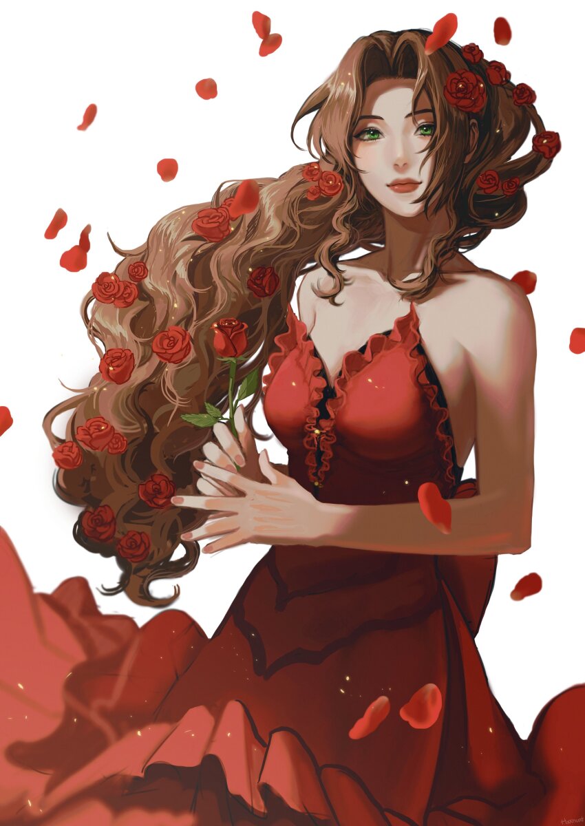 Aerith Gainsborough (Final Fantasy) Rule 34 Image