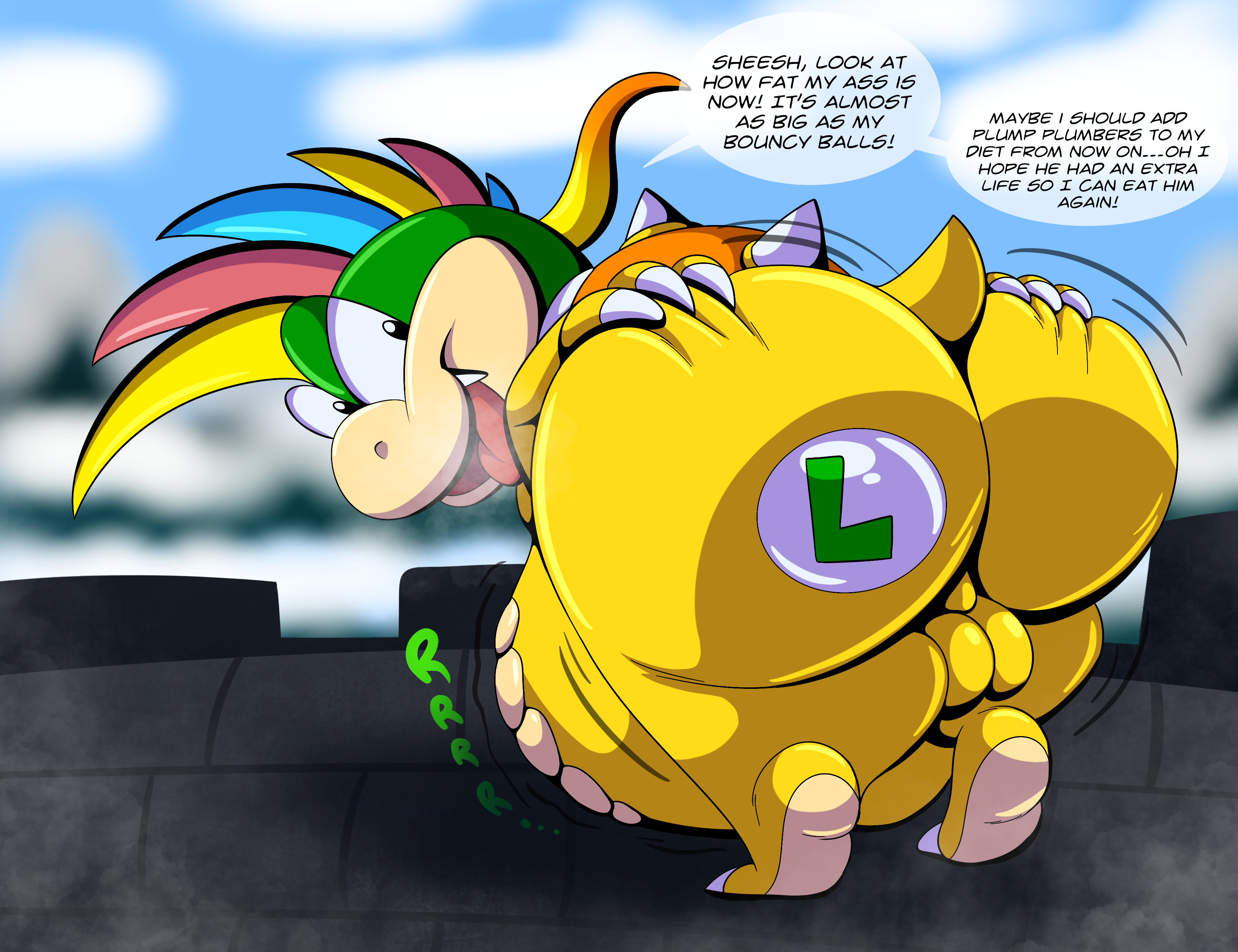 Koopaling (Mario (Series)) Rule 34 Image