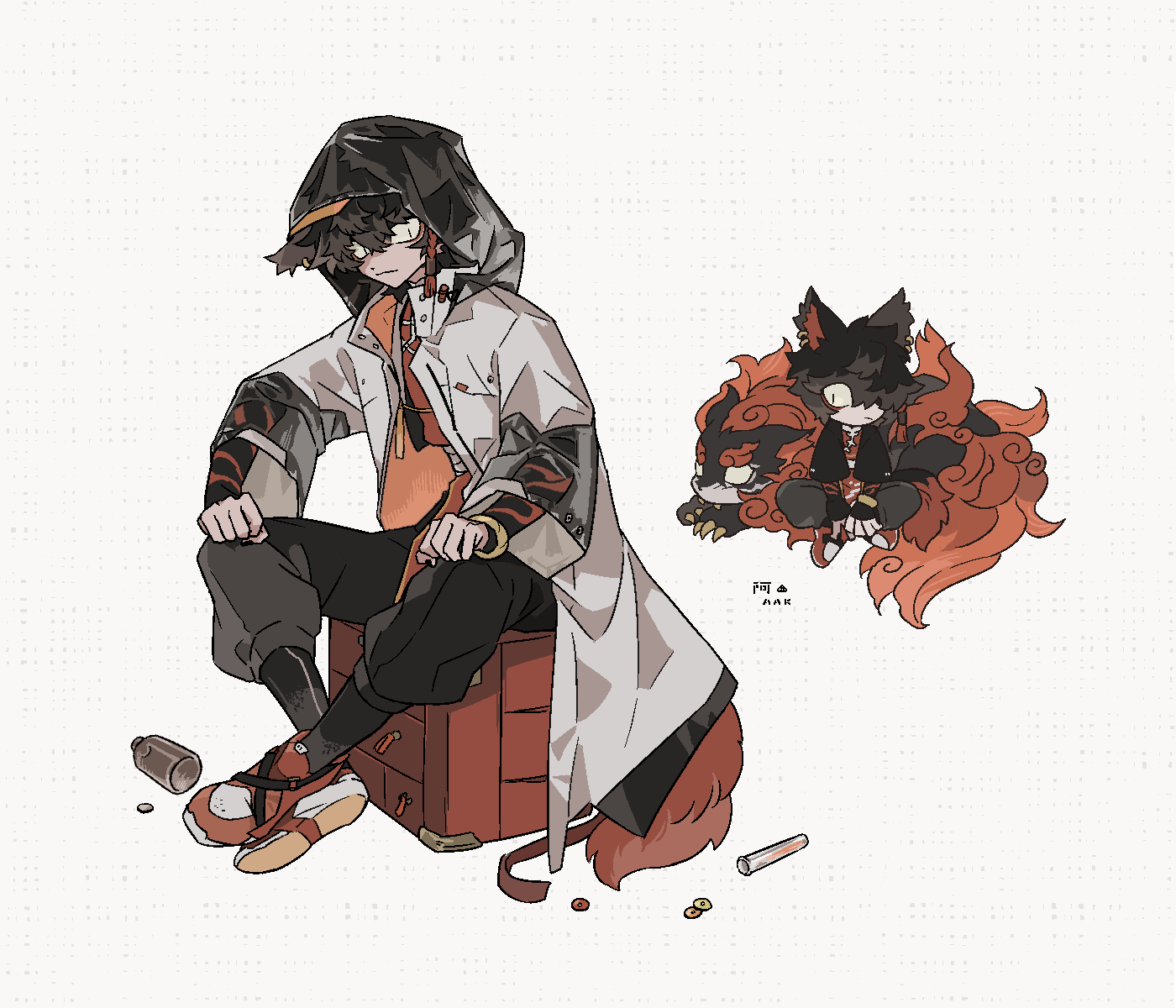 Aak (Arknights) Rule 34 Image