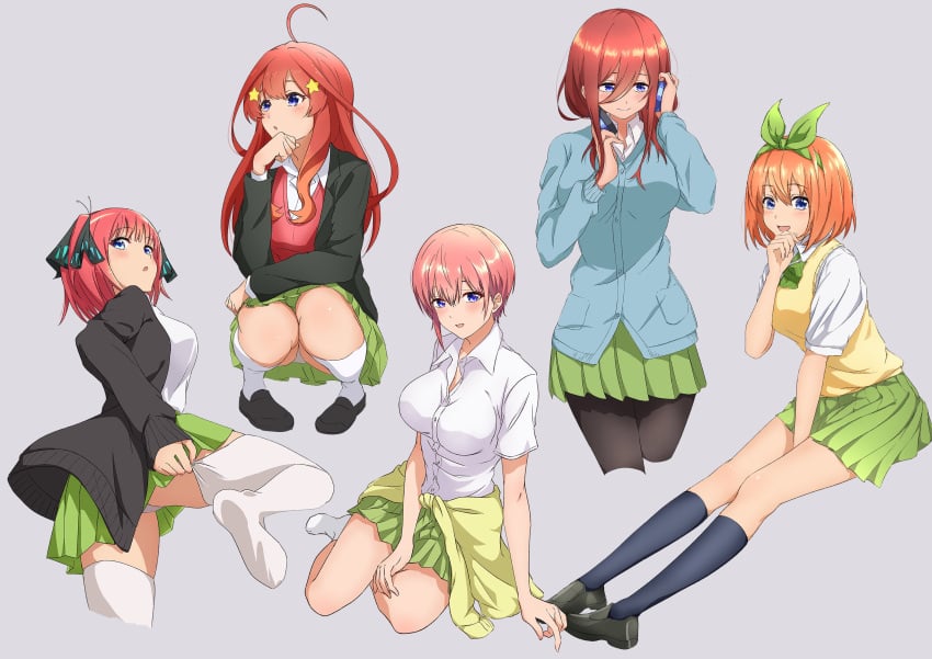 Nakano Ichika (Go-Toubun No Hanayome) Rule 34 Image