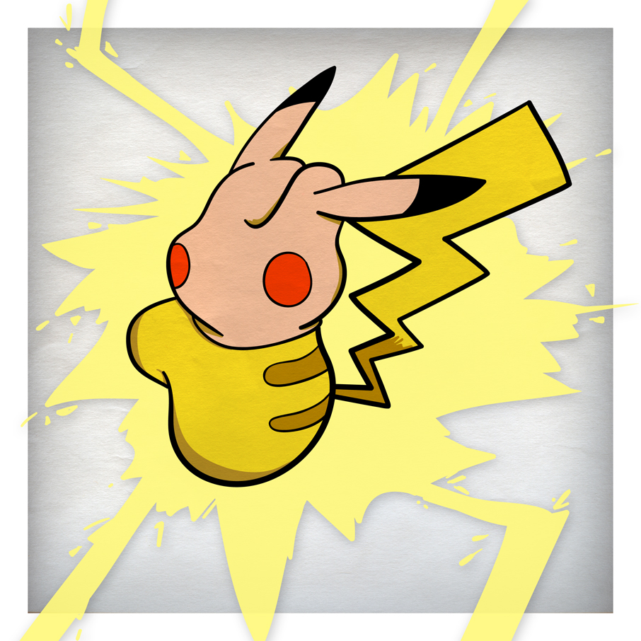 Pikachu (Nintendo) Rule 34 Image