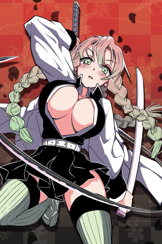 Kanroji Mitsuri (Kimetsu No Yaiba) Rule 34 Image