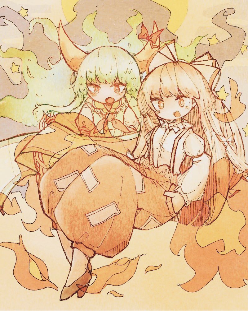 Fujiwara No Mokou (Touhou) Rule 34 Image