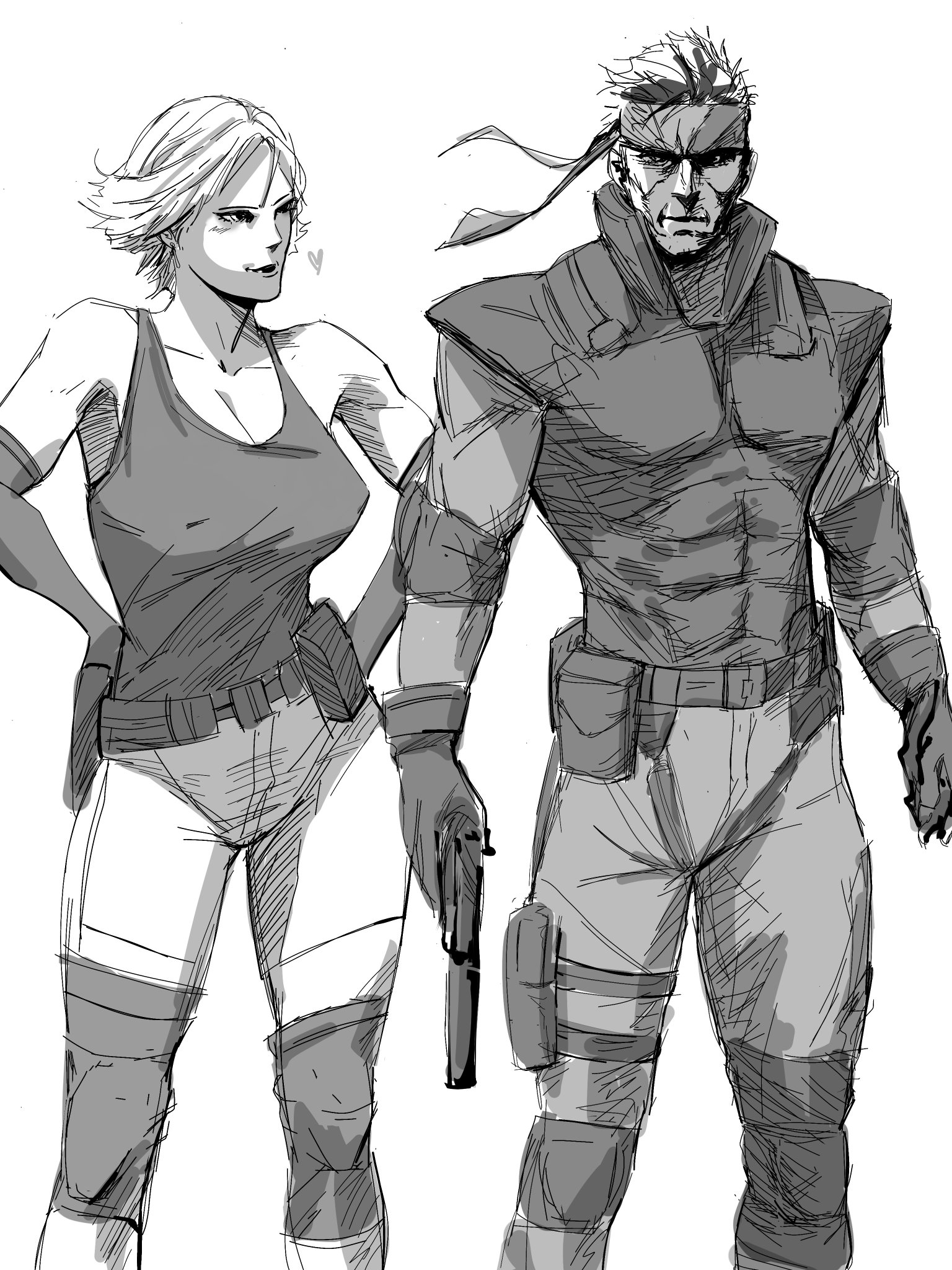 Meryl Silverburgh (Metal Gear) Rule 34 Image
