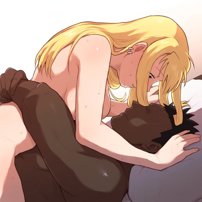 Winry Rockbell (Fullmetal Alchemist) Rule 34 Image