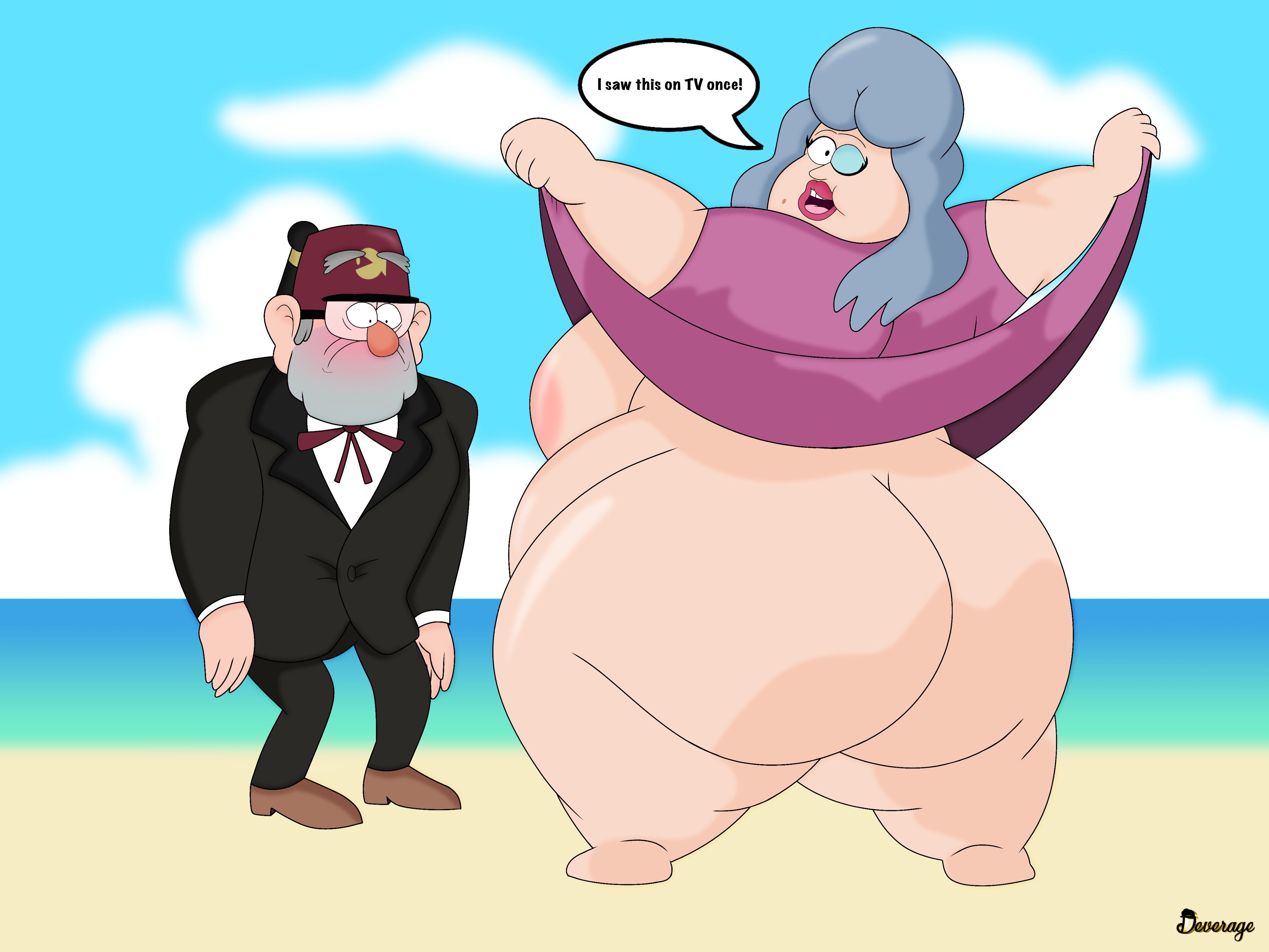 Grunkle Stan (Disney) Rule 34 Image