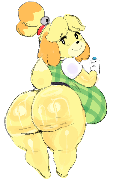 Isabelle (Animal Crossing) Rule 34 Image