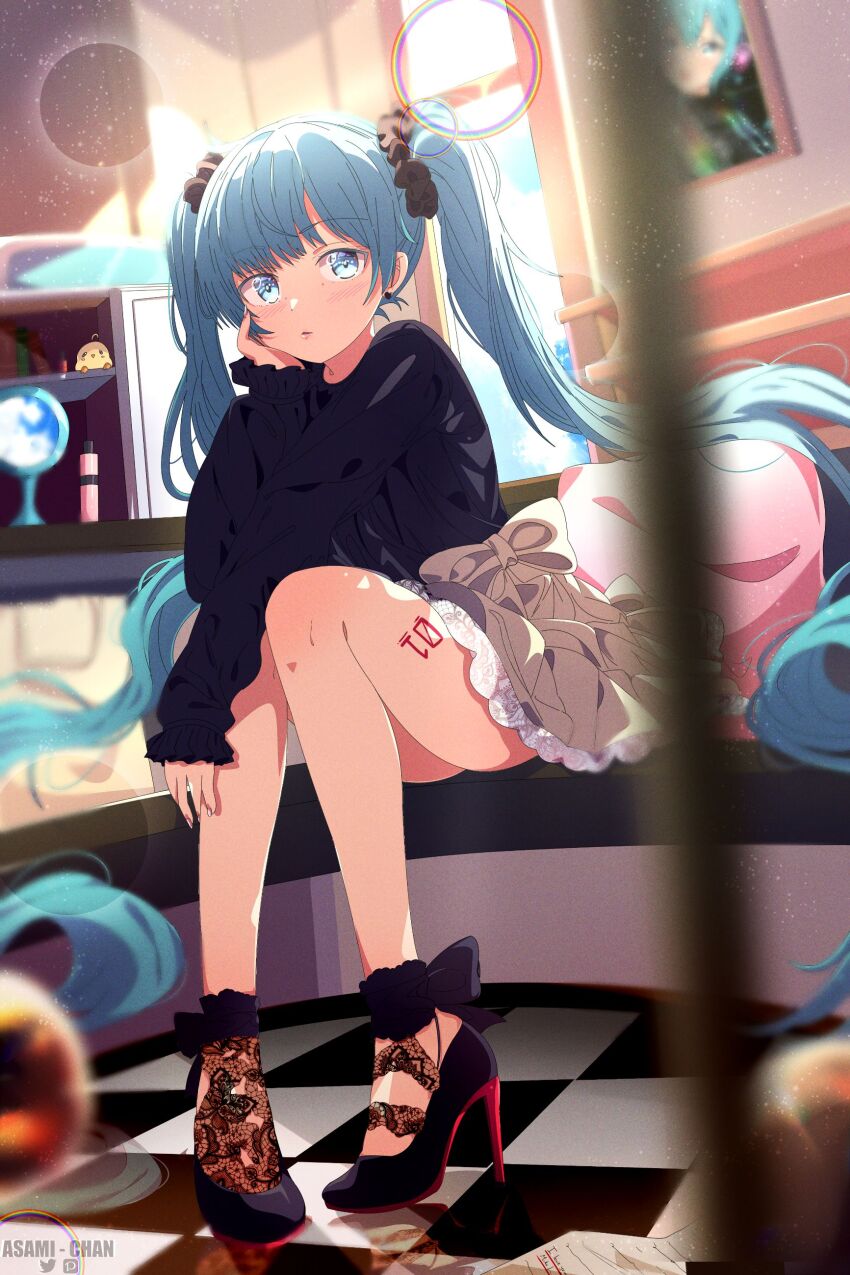 Hatsune Miku (Vocaloid) Rule 34 Image
