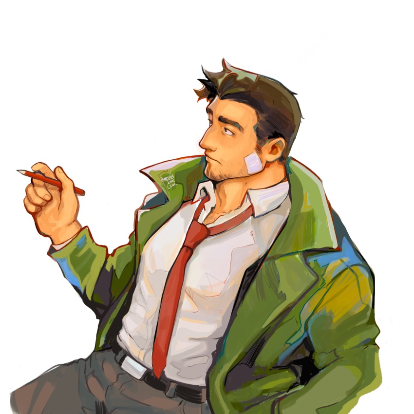 Dick Gumshoe (Ace Attorney) Rule 34 Image