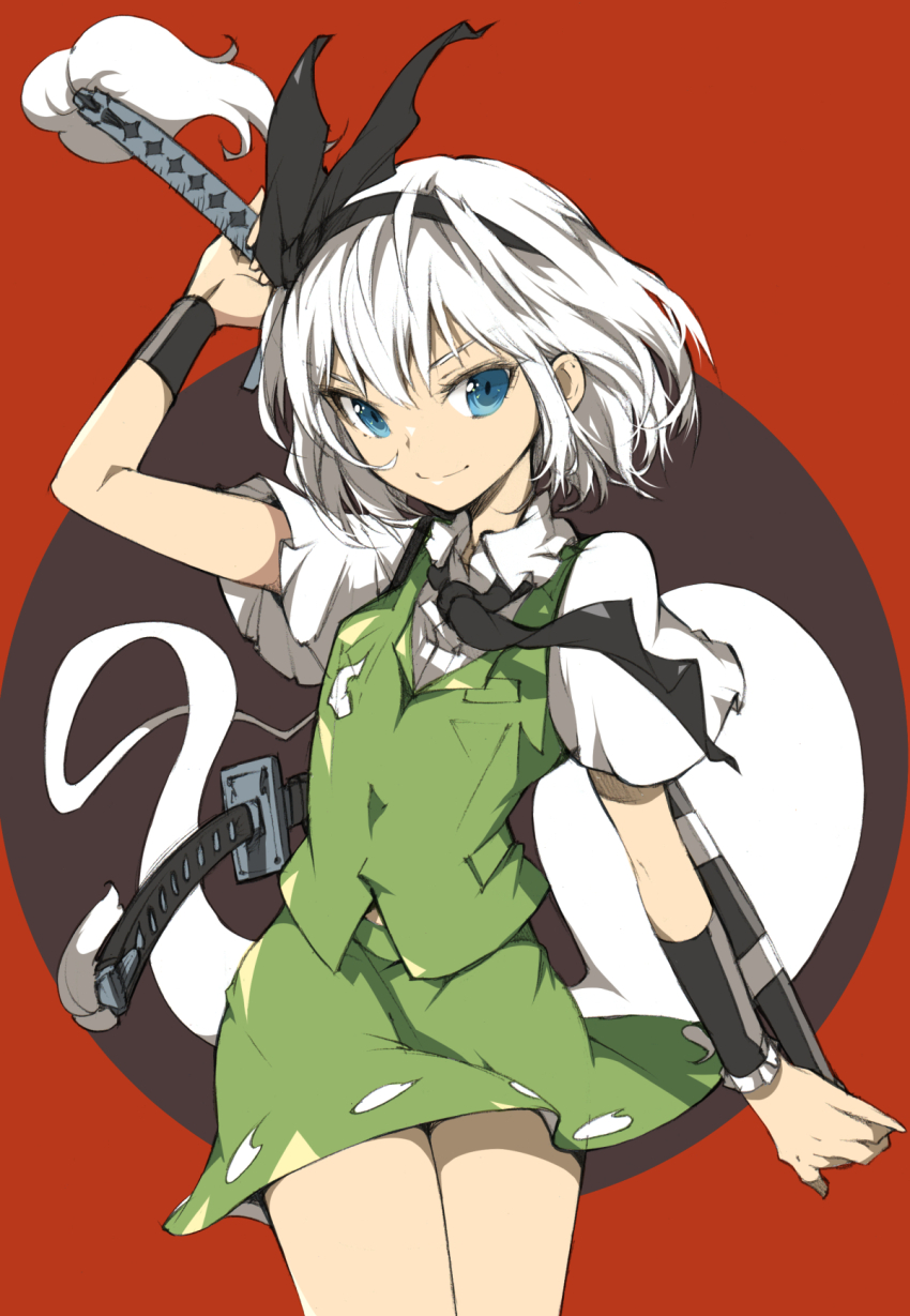 Konpaku Youmu (Touhou) Rule 34 Image