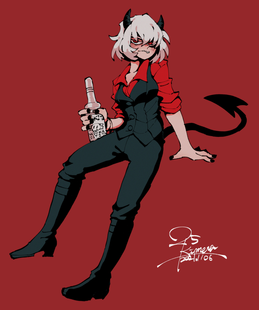 Malina (Helltaker) Rule 34 Image