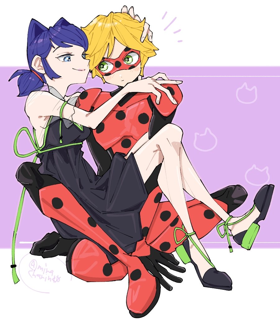 Adrien Agreste (Lady Noir) Rule 34 Image