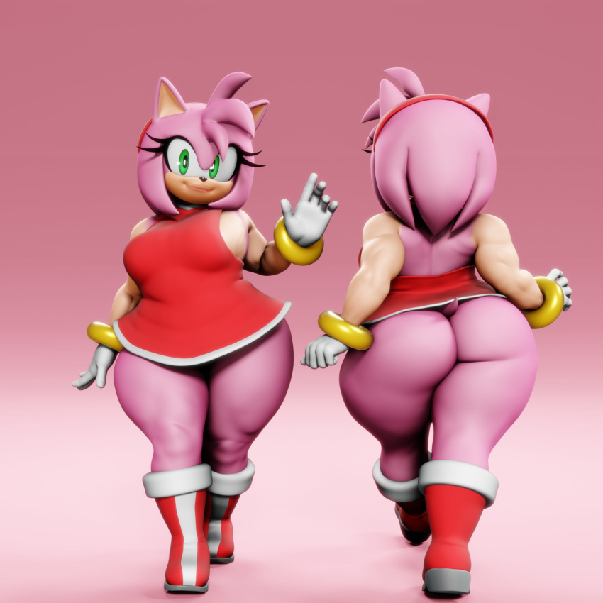Amy Rose (Sega) Rule 34 Image