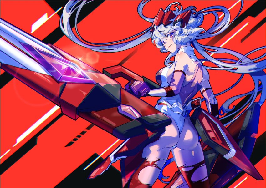 Yukine Chris (Senki Zesshou Symphogear) Rule 34 Image