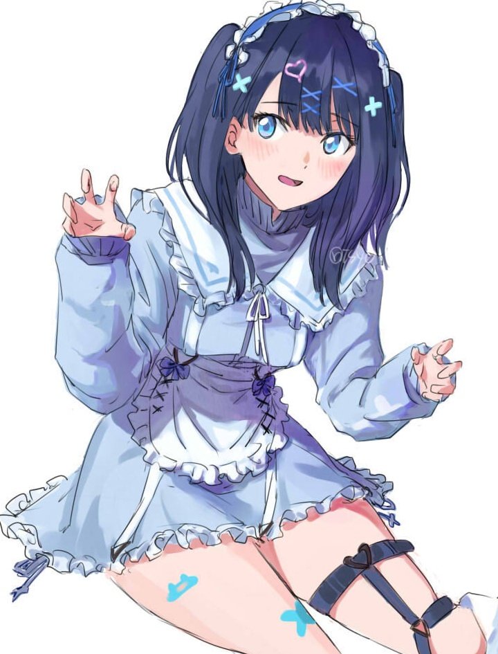 Takarada Rikka (Gridman Universe) Rule 34 Image
