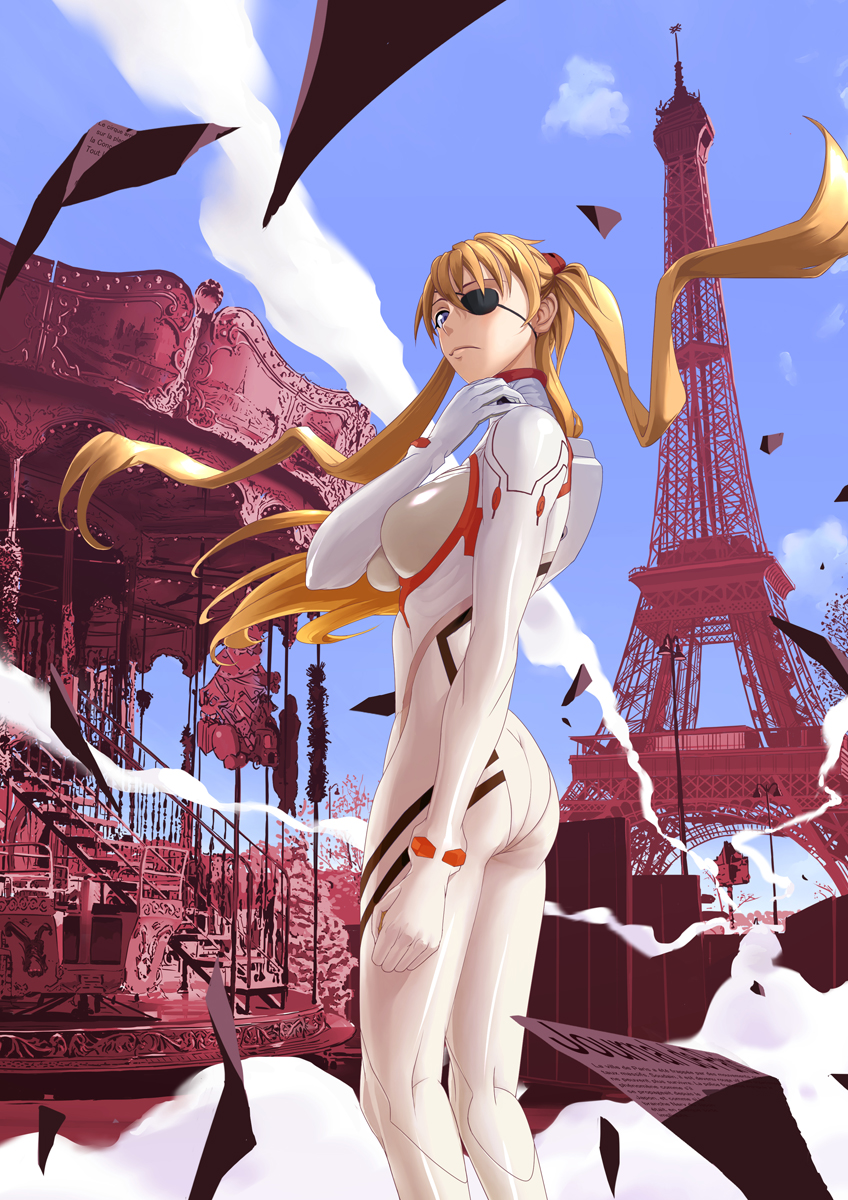 Souryuu Asuka Langley (Neon Genesis Evangelion) Rule 34 Image