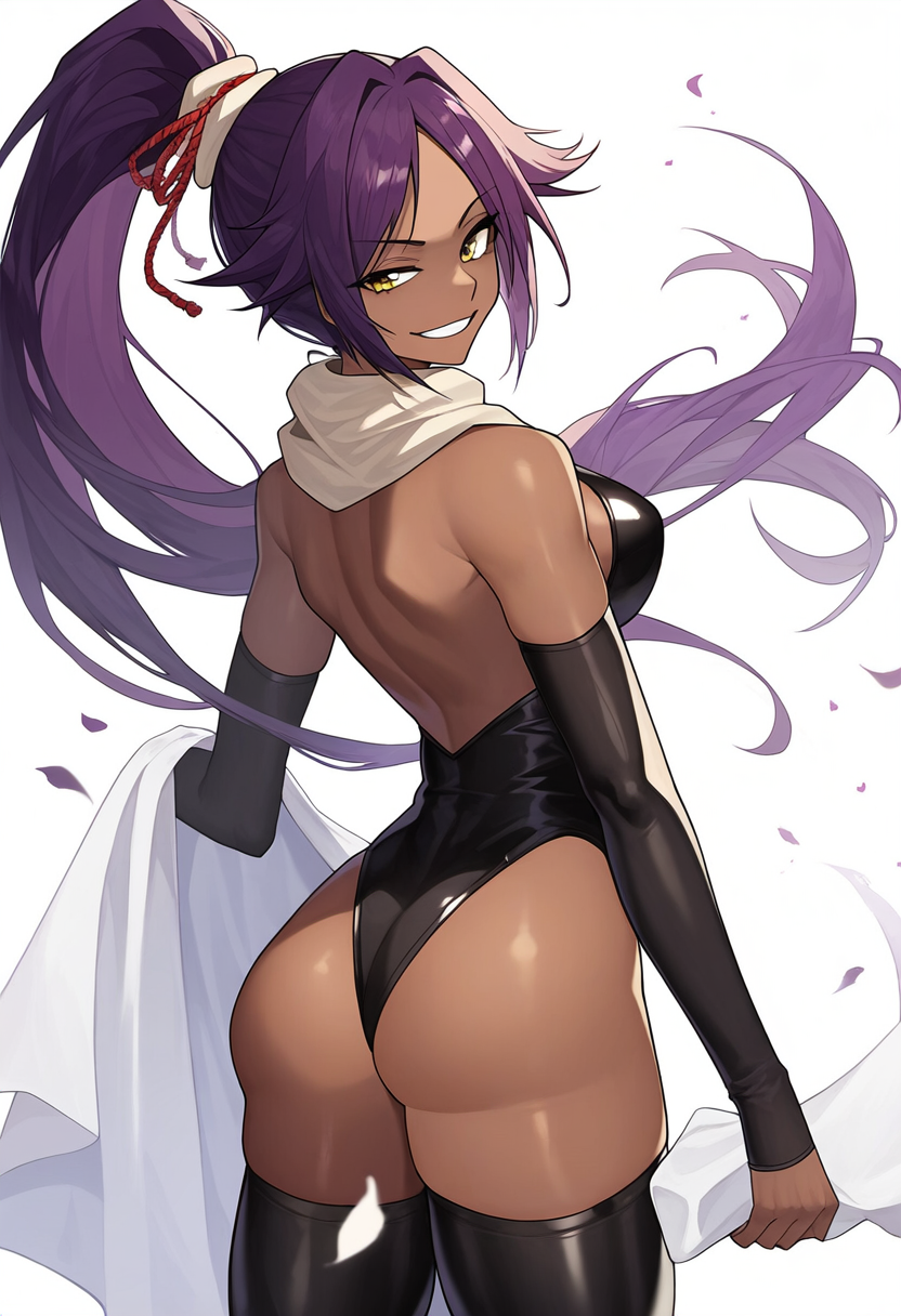 Shihouin Yoruichi (Bleach) Rule 34 Image