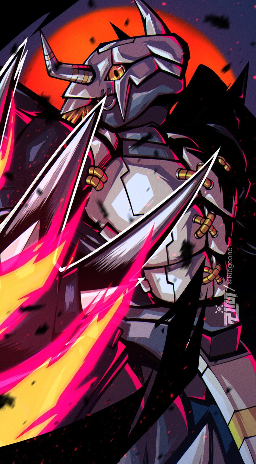 Blackwargreymon (Digimon) Rule 34 Image