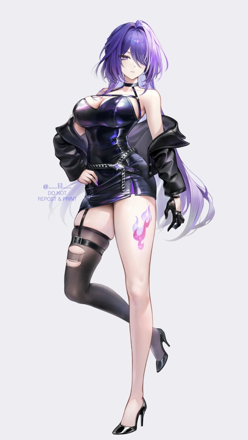 Acheron (Honkai: Star Rail) Rule 34 Image
