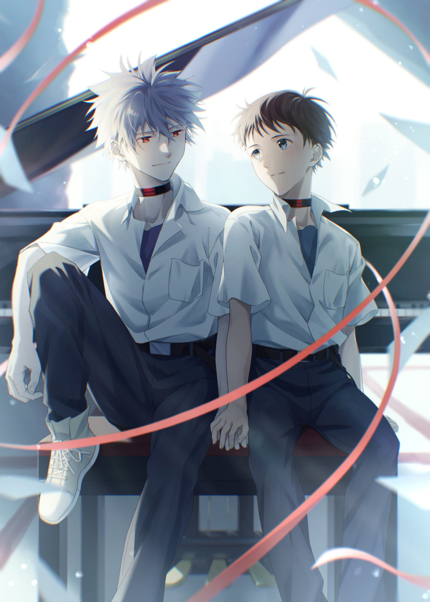 Ikari Shinji (Nagisa Kaworu) Rule 34 Image