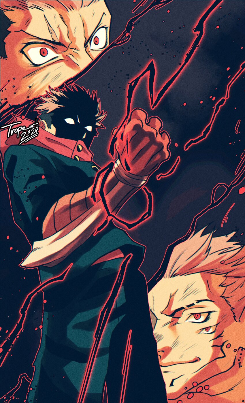Black Lightning (Jujutsu Kaisen) Rule 34 Image
