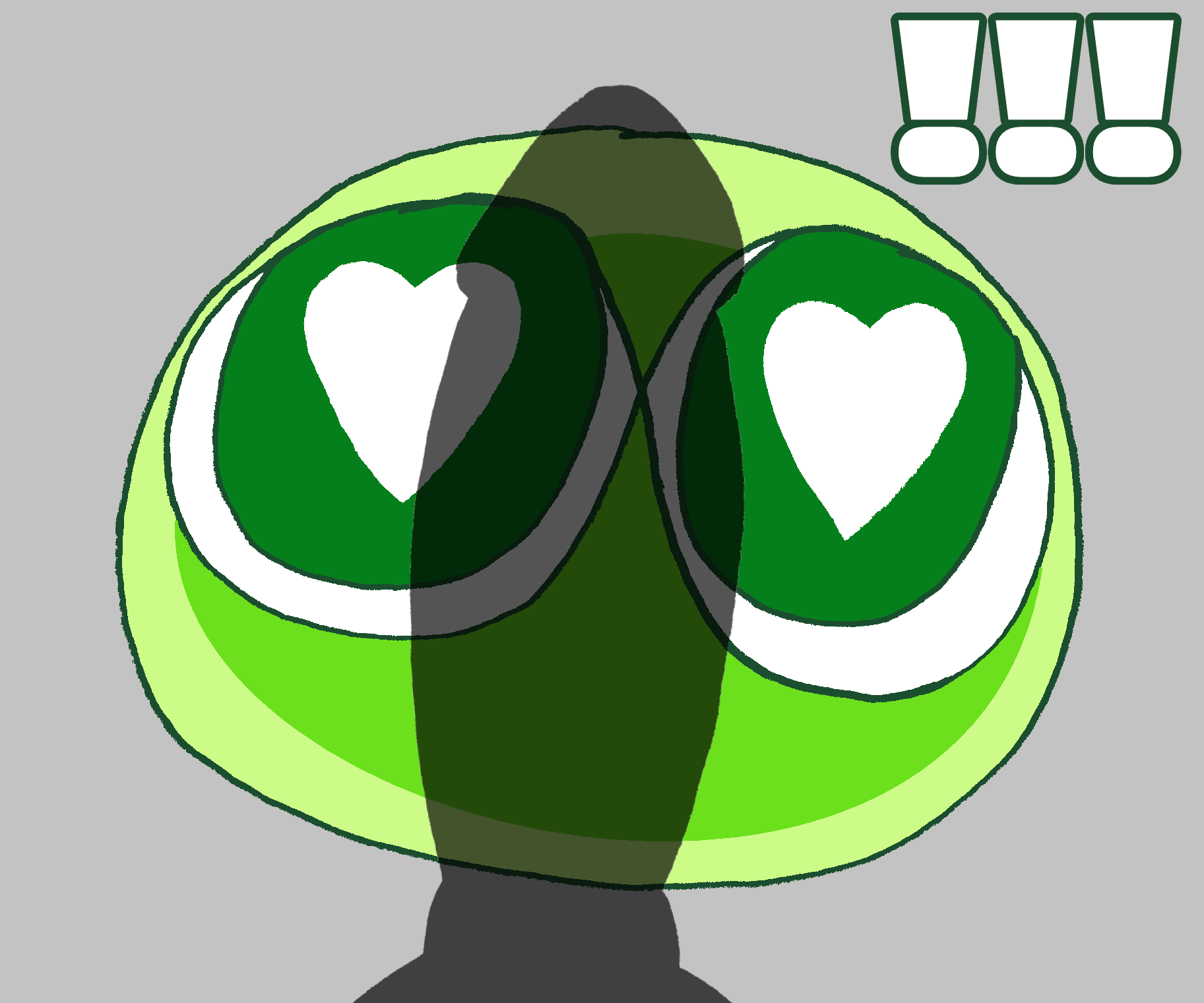 Green Puyo (Puyo Puyo) Rule 34 Image