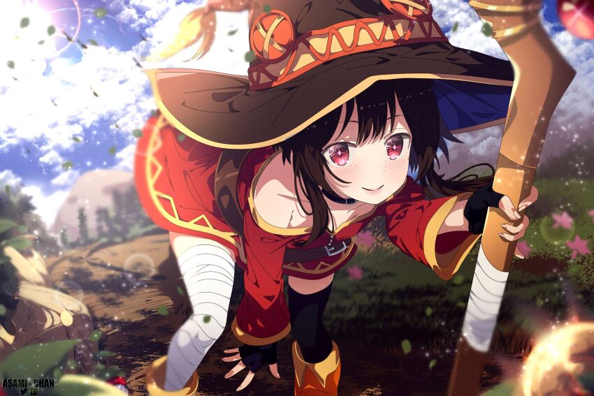 Megumin (Kono Subarashii Sekai Ni Shukufuku Wo!) Rule 34 Image