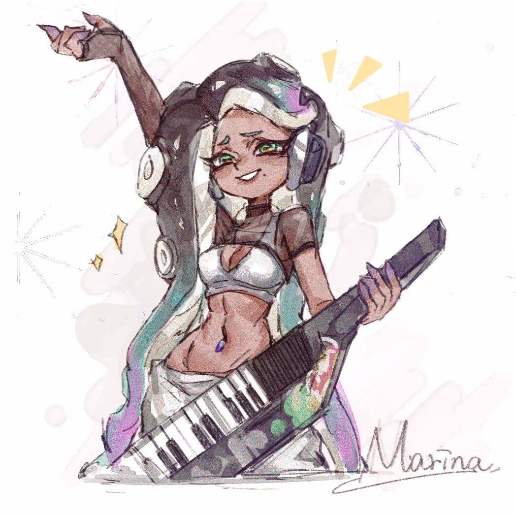 Marina (Splatoon) Rule 34 Image