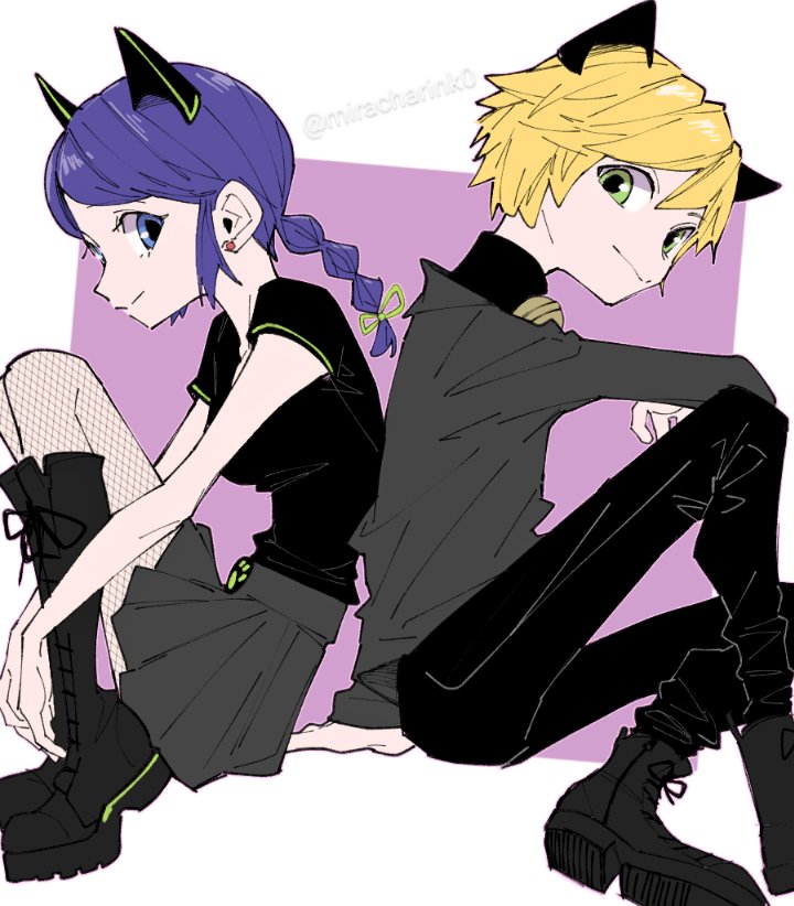 Adrien Agreste (Lady Noir) Rule 34 Image