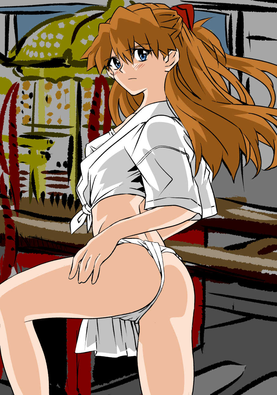 Souryuu Asuka Langley (Neon Genesis Evangelion) Rule 34 Image