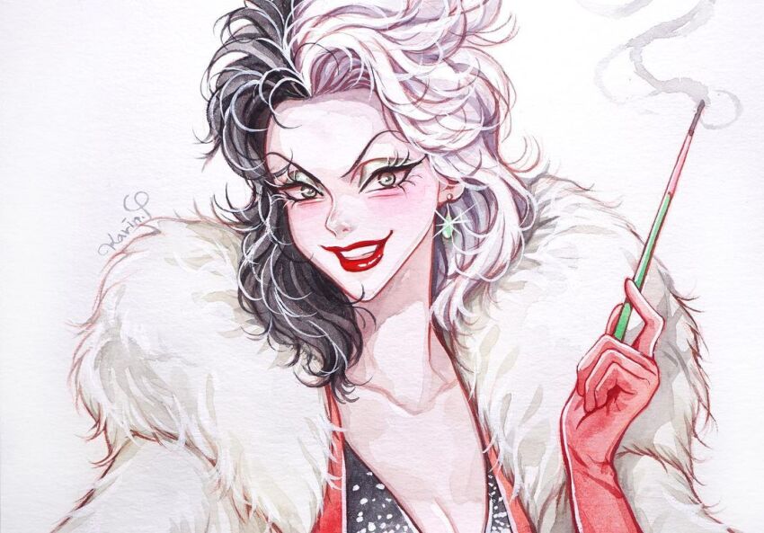 Cruella De Vil (101 Dalmatians) Rule 34 Image