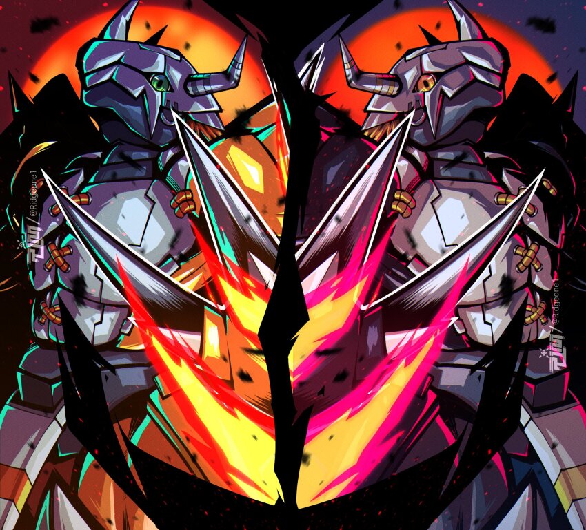 Blackwargreymon (Digimon) Rule 34 Image