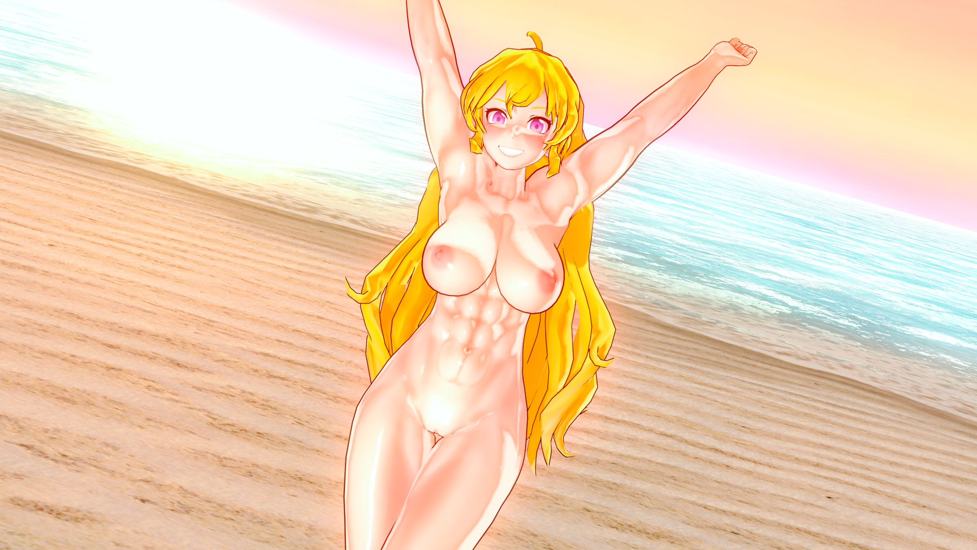 Yang Xiao Long (Rwby) Rule 34 Image