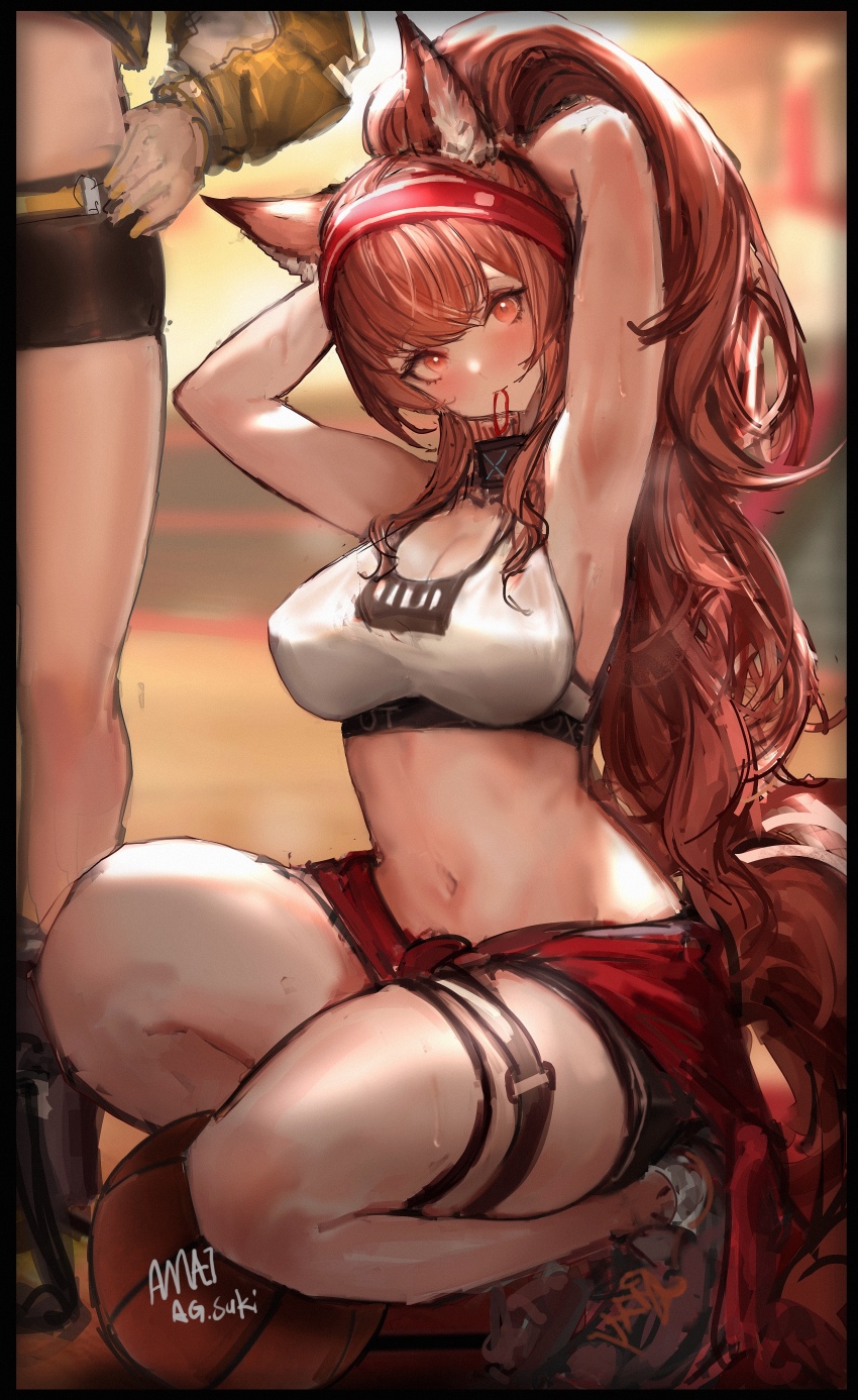 Angelina (Arknights) Rule 34 Image