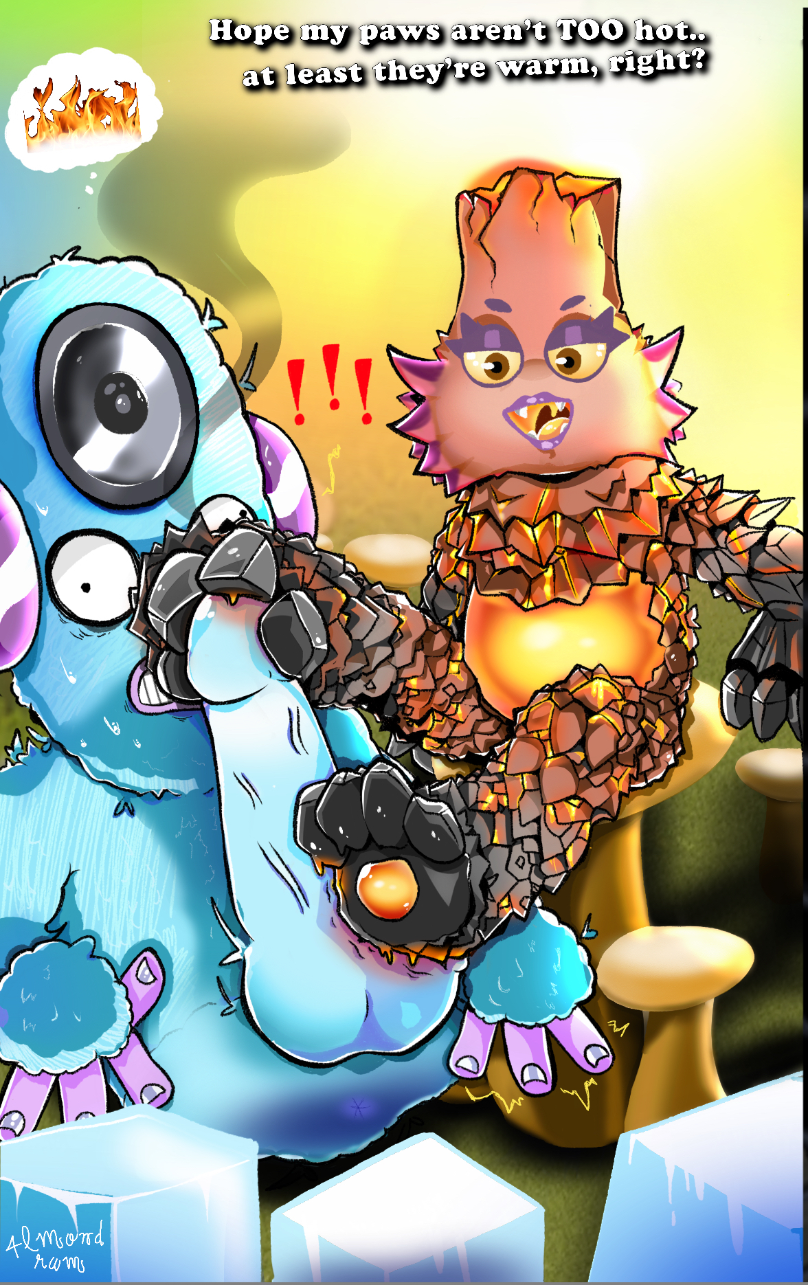 Kayna (Big Blue Bubble) Rule 34 Image