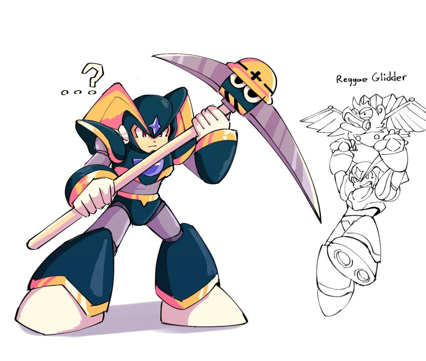 Bass (Mega Man) Rule 34 Image