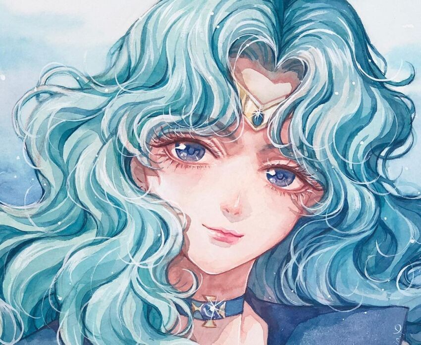 Sailor Neptune (Bishoujo Senshi Sailor Moon) Rule 34 Image