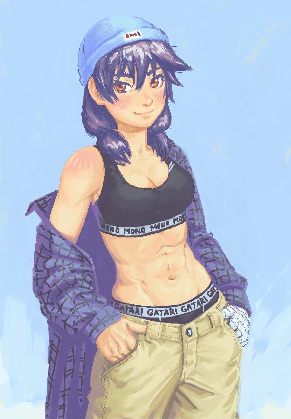 Kanbaru Suruga (Monogatari (Series)) Rule 34 Image