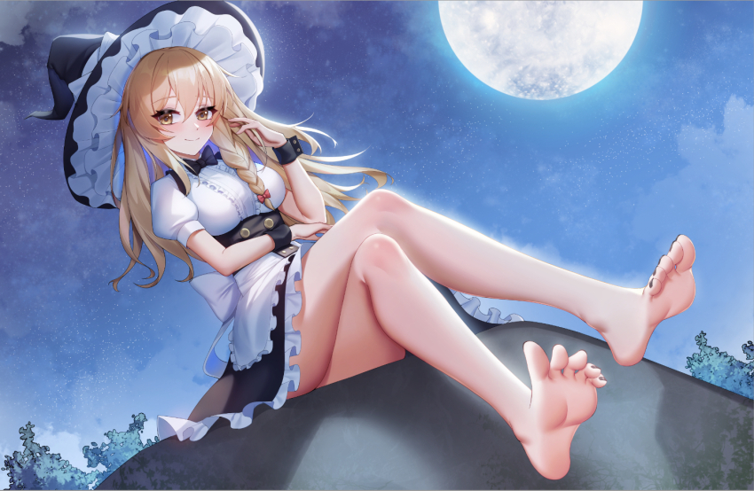 Kirisame Marisa (Touhou) Rule 34 Image