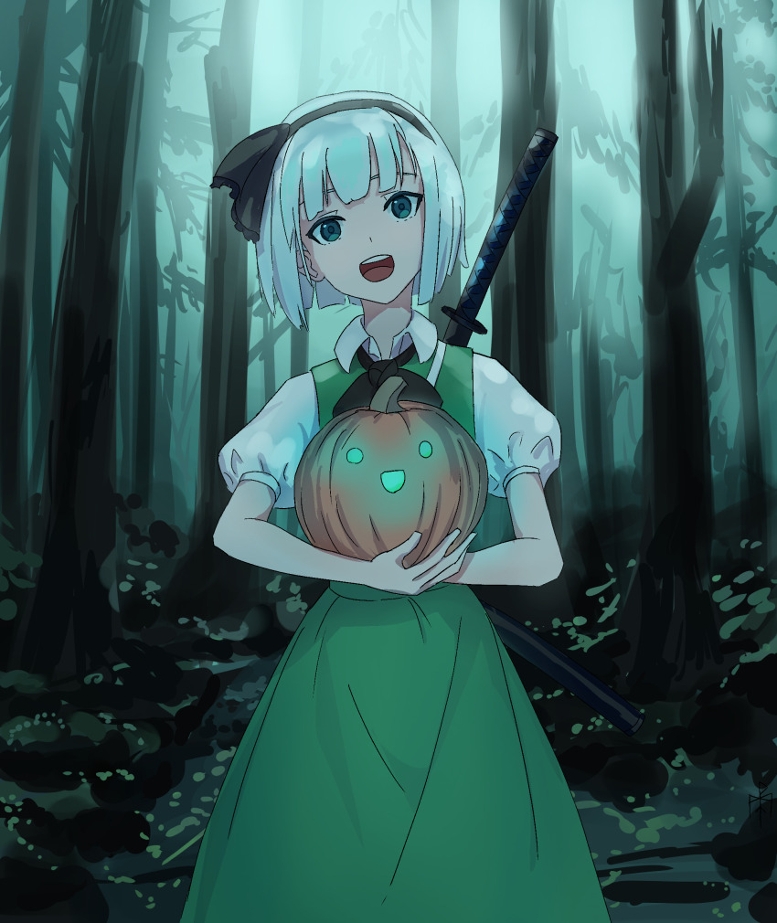 Konpaku Youmu (Touhou) Rule 34 Image