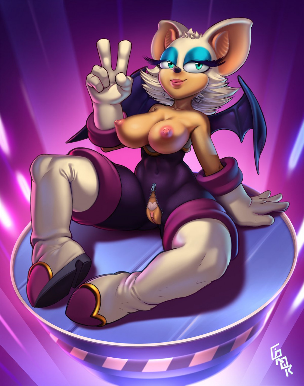 Rouge The Bat (Sega) Rule 34 Image
