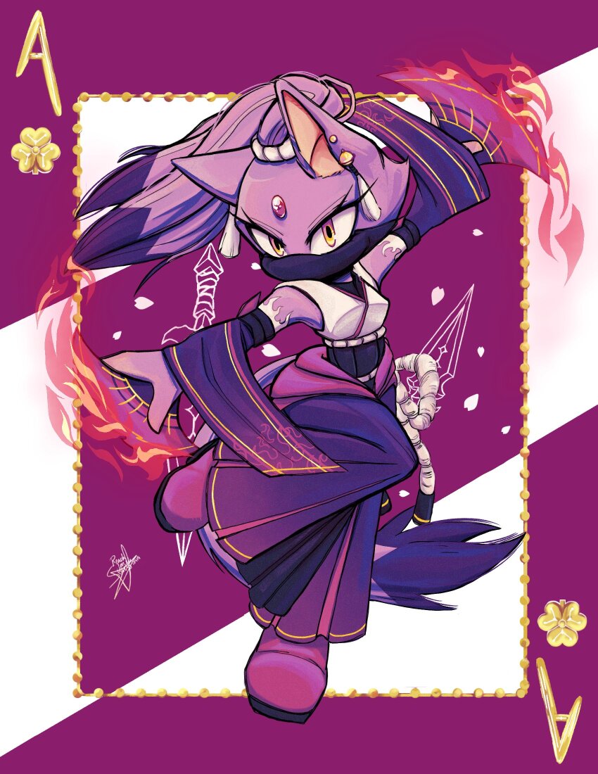 Blaze The Cat (Sonic (Series)) Rule 34 Image