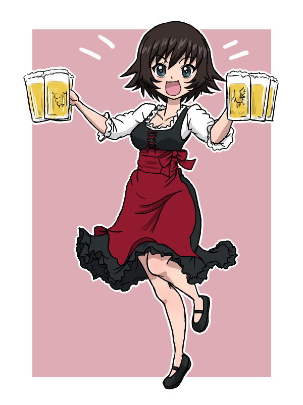 Hida Ema (Girls Und Panzer) Rule 34 Image